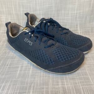 Lems Primal 2 Minimalist Zero Drop Running Shoes Mens Size 12 Blue Sneakers